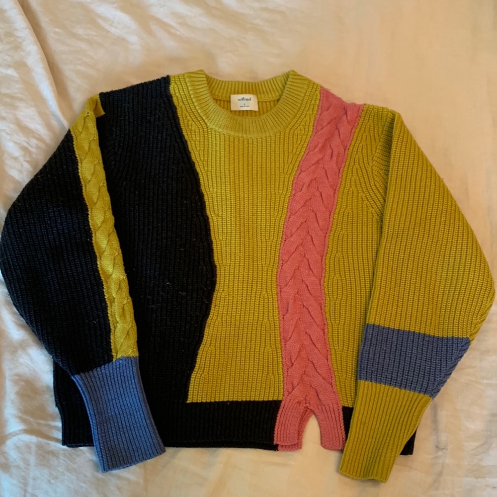 Wilfred Colour Block Sweater